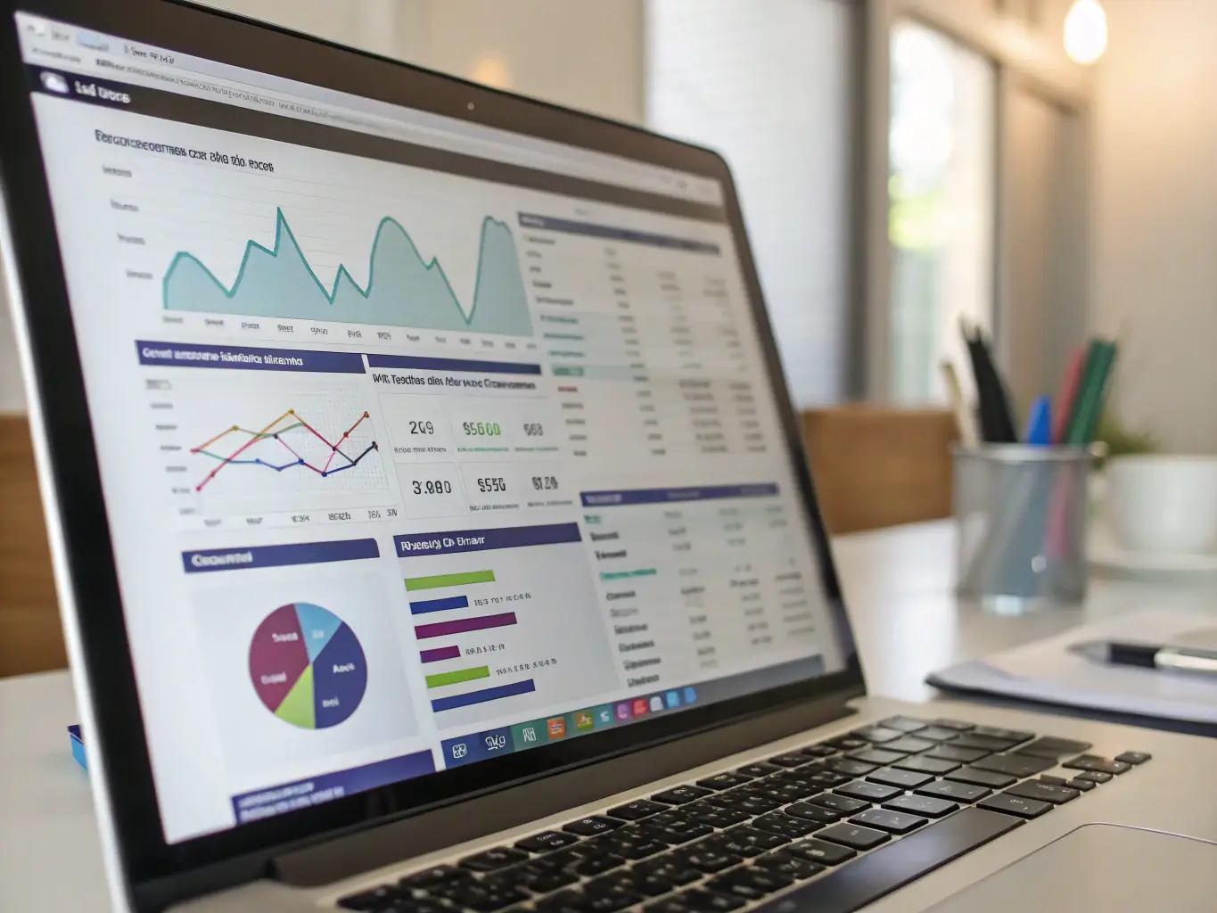 A secure digital interface displaying financial transactions and account balances, with encryption symbols and security protocols, emphasizing the platform's commitment to data protection.